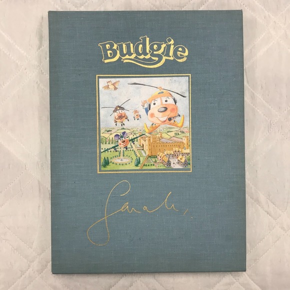 RARE SIGNED The Adventures of Budgie by John Richardson and‎ Sarah Ferguson LTD.